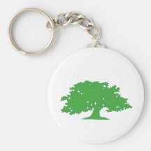 Green Tree Key Chains