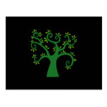 Green Tree Post Cards
