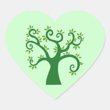 Green Tree Stickers
