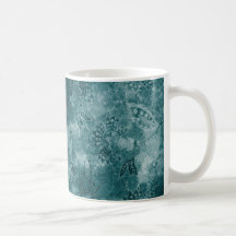 Green Tye Dye Boho Mug