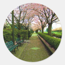 Green Walk Stickers