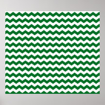 green white chevrons print