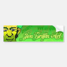 GreenEyes Bumper Stickers