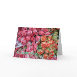 GREETING CARD Bunches of Tulips