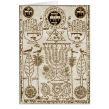 Greeting Card Happy Channukah