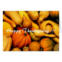 Greeting card - Happy Thanksgiving !!!