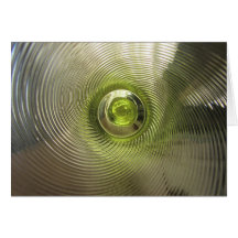 Greeting Card - Lime Swirl