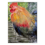 Greeting Card - Rooster/Chicken Art