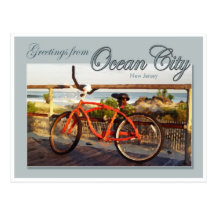 Greeting from Ocean City, NJ Postcard