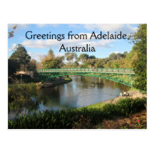 Greetings from Adelaide, Australia Post Card