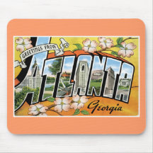 Greetings from Atlanta, GA! Mouse Pad