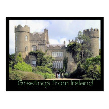 Greetings from Ireland postcard