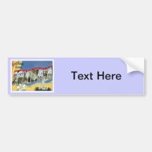 Greetings From Louisiana Bumper Stickers