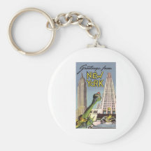Greetings From New York Key Chains
