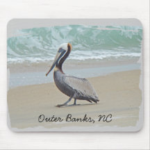 Greetings From Outer Banks OBX NC Mousepads