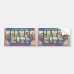 Greetings From Silver City New Mexico , Vintage Bumper Sticker