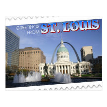 Greetings from St. Louis, Missouri Postcard