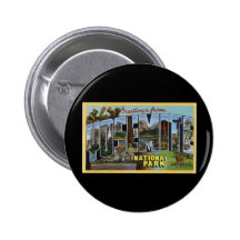 Greetings From Yosemite National Park Pins