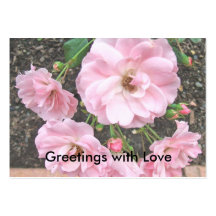 Greetings with Love Business Card