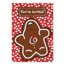 Gregory Gingie Party Invitation