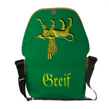 Greif Gold/grün Courier Bags