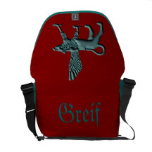 Greif türkis/ rot commuter bags