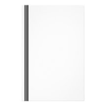 Grey and Black Stripes Stationery Unlined