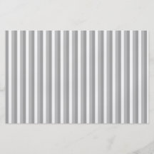 Grey and white stripes. Pattern. Personalised Flyer