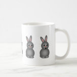 Grey Bunnies Coffee Mugs