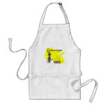 Grey Cat Art--Hilarious Stinky Litter Box and Cat Aprons