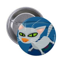 Grey cat buttons