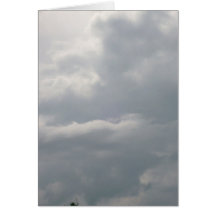 Grey Clouds Card