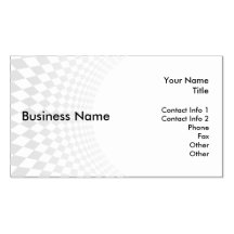 Grey Diamonds Business Card