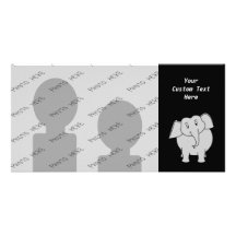 Grey Elephant. Photo Cards