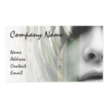Grey fashion business card