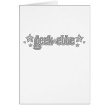 Grey Geekette Cards