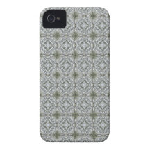 Grey-green kaleidoscopes 1 Case-Mate iPhone 4 cases