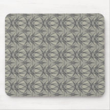 Grey Grids Mousemat