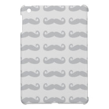 Grey Mustache Case For The iPad Mini