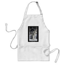 GREY PACK WOLF Collection Apron