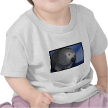 Grey Parrot T Shirt