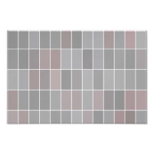 Grey rectangles pattern photographic print