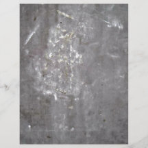 Grey Scratched Metal Texture Flyer