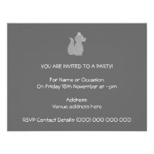 Grey Squirrel Invites