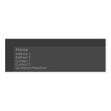 Grey Stone Business Card