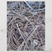Grey themed underbrush flyer