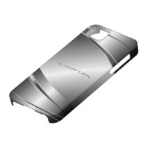 Grey Tones Stainless Steel Metalli Look- Monogram