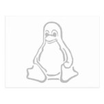 Grey tux post cards