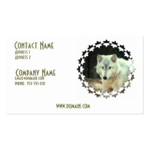 Grey Wolf Business Card