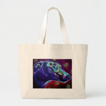 Greyhound #1 tote bags
